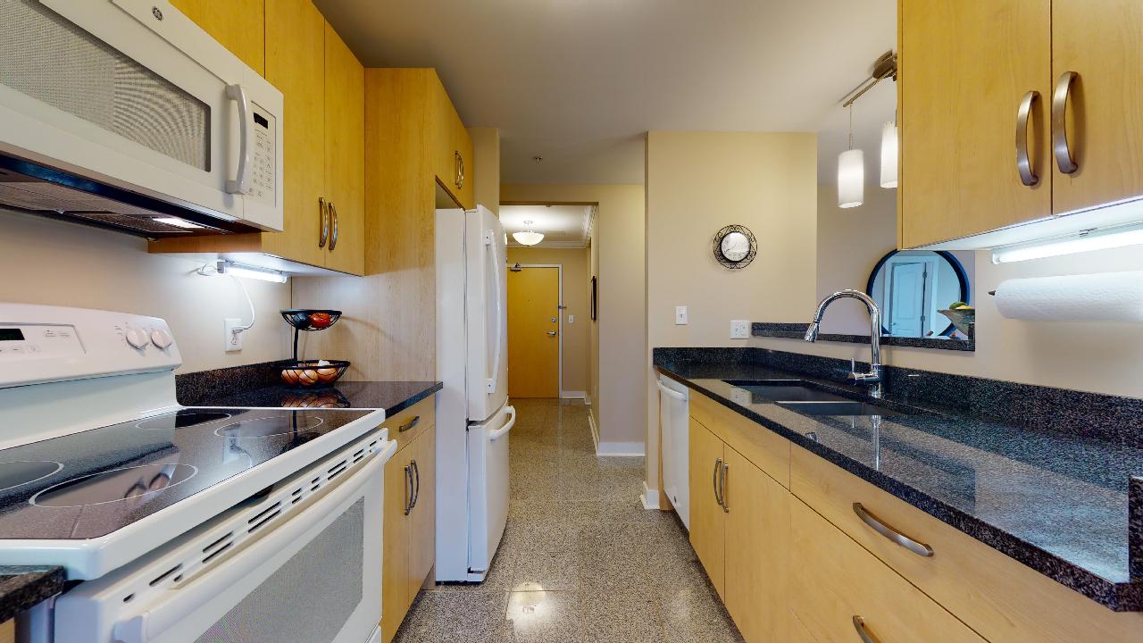 Kitchen at Woodman's Grove, Layout B, Wolfville